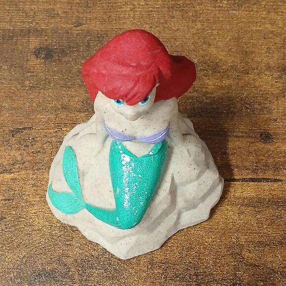 Disney Little Mermaid Ariel 1990  Mr. Sandman Statue Sand Sculpture Figurine - Picture 6 of 10